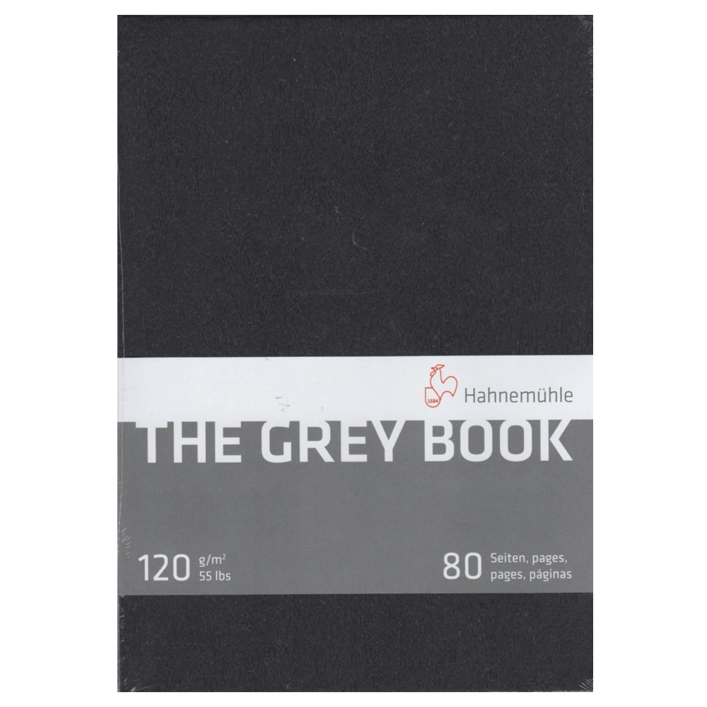 Bloco Papel The Grey Book Hahnemühle A5